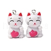 Resin Pendants FIND-Z084-04P-01-1