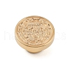 Merry Christmas Wax Seal Brass Stamp Head AJEW-Z031-04G-17-2