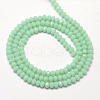 Faceted Rondelle Glass Beads Strands EGLA-J134-3x2mm-A07-2