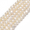Natural Cultured Freshwater Pearl Beads Strands PEAR-A005-07A-01-1