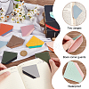 Olycraft 12Pcs 12 Colors Imitation Leather Page Corners AJEW-OC0004-42-4