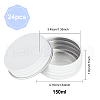 Round Aluminium Tin Cans CON-WH0079-13E-2