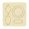 Wood Cutting Dies DIY-WH0169-56-1