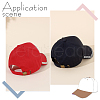 WADORN 30 Sets 3 Colors Iron Baseball Hat Cap Buckle Strap Clasp Clip Kit FIND-WR0011-14-6