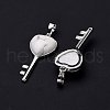 Natural Howlite Pendants G-I321-06P-20-4