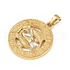 304 Stainless Steel Pendants STAS-C131-03G-01-2