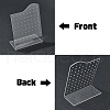 4Pcs 2 Styles Acrylic Earring Display Frame EDIS-YW0001-07-3