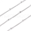 Tarnish Resistant 304 Stainless Steel Curb Chains CHS-I003-A01-A-P-1