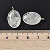 Natural Mixed Stone & Cubic Zirconia Pendants G-Z076-01G-3