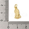 Brass Micro Pave Colorful Cubic Zirconia Glass Pendants KK-R162-026E-G-3