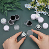 CHGCRAFT 2 Colors Column Plastic Loose Diamond Gemstone Storage Boxes CON-CA0001-021B-5