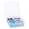60G 4 Style Natural & Synthetic Gemstone Chip Beads G-FS0001-40-6