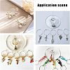 Unicraftale 316 Stainless Steel Wine Glass Charms Rings STAS-UN0015-83C-5
