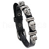 Alloy Skull Rivets Bracelet BJEW-C037-03A-5