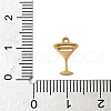 304 Stainless Steel Charms STAS-G355-05B-G-3