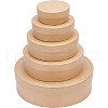 Kraft Cardboard Paper Jewelry Gift Boxes CBOX-WH0006-07-1