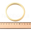 Brass Plain Bangles for Women BJEW-D339-01G-5