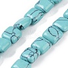 Synthetic Turquoise Beads Strands G-M435-A15-01-1