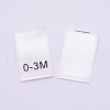 Baby Childen Clothing Size Labels FIND-WH0010-17A-2