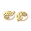 201 Stainless Steel Pendants STAS-K251-058G-2