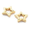 Rack Plating Brass Spring Rings Clasps KK-H449-59G-NR-2