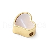 Rack Plating Brass Beads KK-S522-21G-2