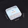  48Pcs 8 Colors Evil Eye Alloy Enamel European Beads ENAM-NB0001-50-7