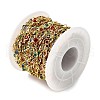 Brass Flat Round Link Chains CHS-H112-09G-2