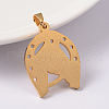 Horse 304 Stainless Steel Pendants STAS-M245-38-3