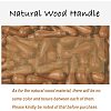 DIY Wood Wax Seal Stamp AJEW-WH0131-071-3