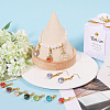 Glass Pendant Decorations HJEW-GL00007-5