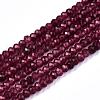 Natural White Jade Bead Strands X-G-R409-3x5-07-1