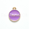 Alloy Enamel Pendants ENAM-S124-01B-01C-3