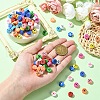 120Pcs 12 Colors Handmade Polymer Clay Beads CLAY-YW0001-96-5