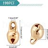 Unicraftale 100Pcs 304 Stainless Steel Bell Charms STAS-UN0035-56-4