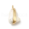 Natural Trochus Shell Pendants BSHE-E025-01LG-3
