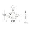 304 Stainless Steel Charms STAS-CJC0008-05P-2