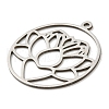 Non-Tarnish 201 Stainless Steel Pendants STAS-M318-35P-2