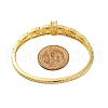 Rack Plating Brass Micro Pave Cubic Zirconia Hinged Bangles BJEW-H624-07C-G-5