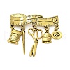 Tailor Alloy Brooches for Backpack Clothes JEWB-A034-06AG-1