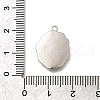 Brass Micro Pave Cubic Zirconia Pendants KK-Q035-16C-P-3