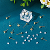 Unicraftale 200Pcs 304 Stainless Steel Post Stud Earring Findings STAS-UN0057-89-2