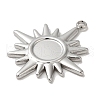 Non-Tarnish 304 Stainless Steel Pendants STAS-K263-36P-2