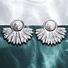 304 Stainless Steel Stud Earrings EJEW-B108-14P-2