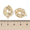 Brass Stud Earring Findings KK-G491-55G-3