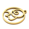 304 Stainless Steel Pendants STAS-Z043-01J-2