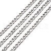 304 Stainless Steel Figaro Chains CHS-K001-32-7mm-1