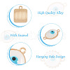 DIY Evil Eye Jewelry Making Finding Kit DIY-TA0003-87-5