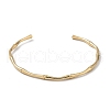 Ion Plating(IP) 304 Stainless Steel Cuff Bangles for Women BJEW-Z078-05G-2