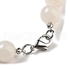 14mm Round Natural White Jade Beaded Necklaces NJEW-F327-02C-05-3